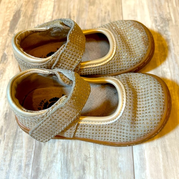 Livie & Luca Gemma Gold Sparkle Mary Janes - Picture 3 of 10